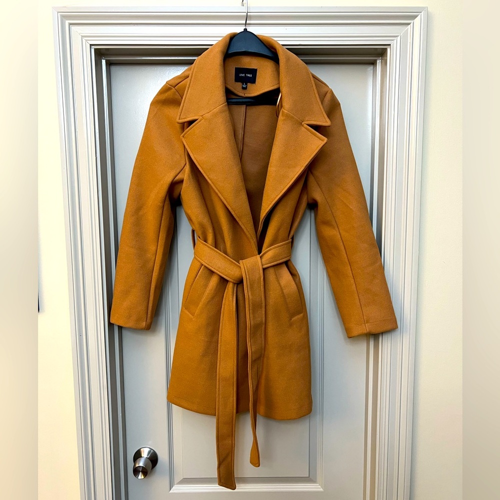 LIKE NEW Camel Waist Coat